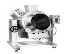 STWCGW1/2大型臥式炒菜機 多功能旋轉(zhuǎn)炒菜機、商用大型自動炒